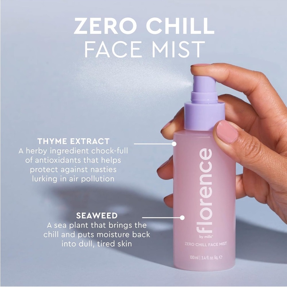 NWOB Florence by Mills Zero Chill Face Mist - Picture 2 of 4